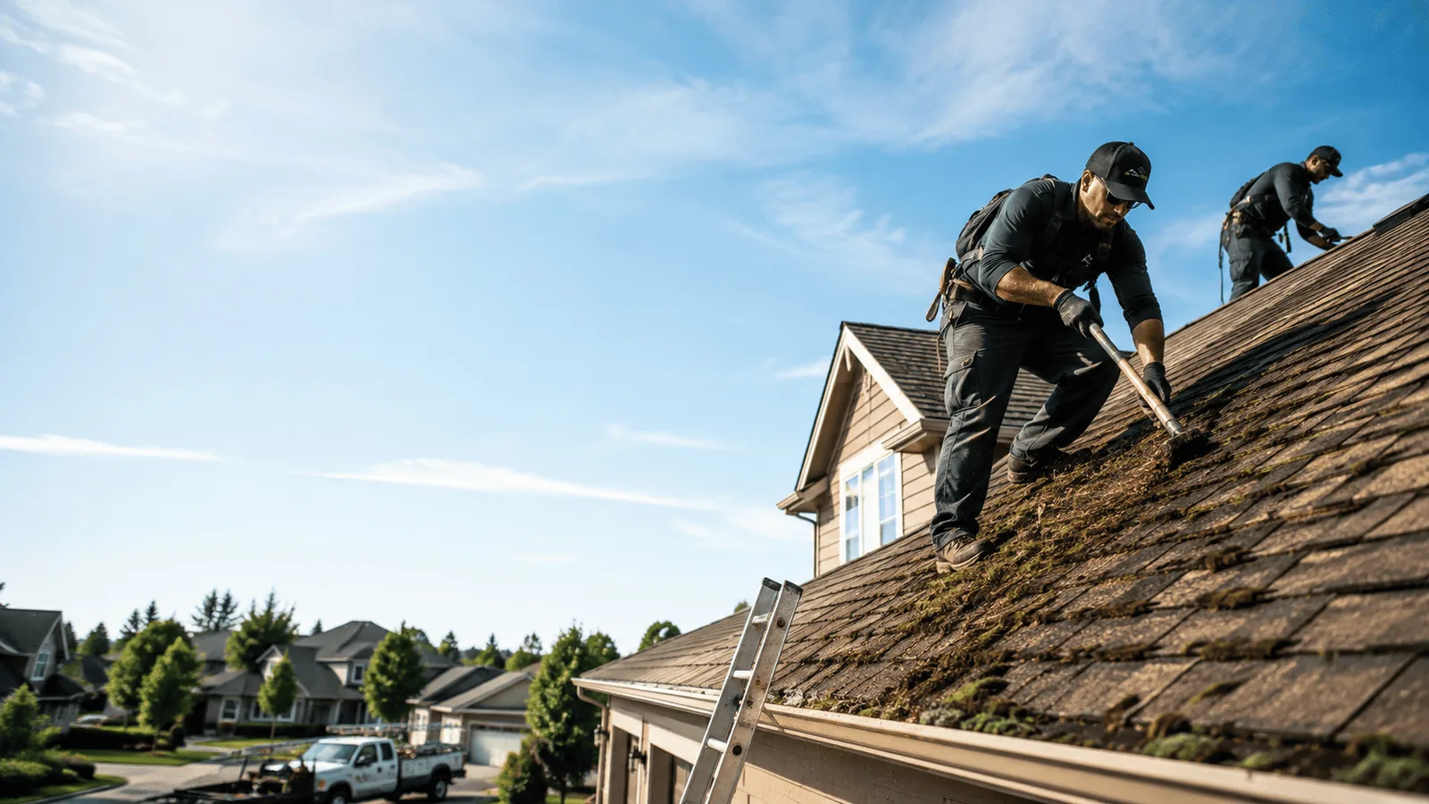 Roof Moss Removal in Boswell, OK near me